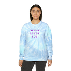 The Good News Unisex Tie-Dye Sweatshirt