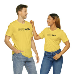 But God Unisex Jersey Short Sleeve Tee