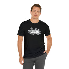 Christian Boudicca Graphic Short Sleeve Black Tee