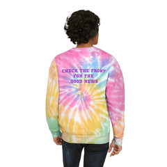 The Good News Unisex Tie-Dye Sweatshirt