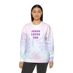 The Good News Unisex Tie-Dye Sweatshirt