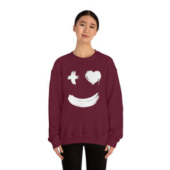 Smile Unisex Heavy Blend™ Crewneck Sweatshirt