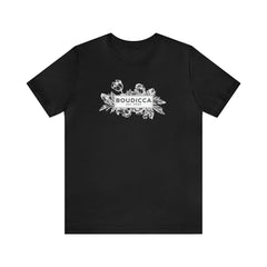 Christian Boudicca Graphic Short Sleeve Black Tee