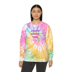 The Good News Unisex Tie-Dye Sweatshirt