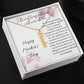 Stainless Steel | 18k Yellow Gold Vertical Name Necklace and Pendant with Mother's Day