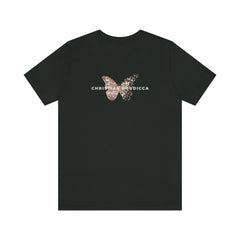 Christian Boudicca Butterfly Cotton-Jersey Personality T-Shirt