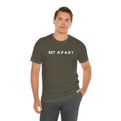 Set Apart Unisex Jersey Short Sleeve Tee