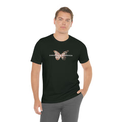 Christian Boudicca Butterfly Cotton-Jersey Personality T-Shirt