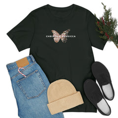 Christian Boudicca Butterfly Cotton-Jersey Personality T-Shirt