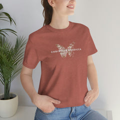 Christian Boudicca Butterfly Cotton-Jersey Personality T-Shirt