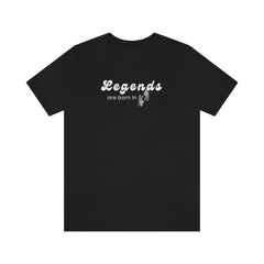 Legends are born in Virginia Cotton-Jersey T-Shirt