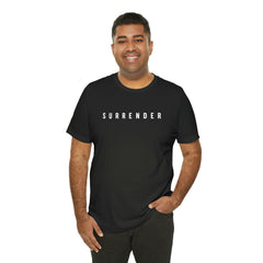 Surrender Faith Unisex Jersey Short Sleeve Tee