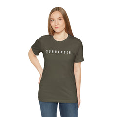 Surrender Faith Unisex Jersey Short Sleeve Tee