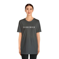 Surrender Faith Unisex Jersey Short Sleeve Tee