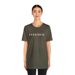 Surrender Faith Unisex Jersey Short Sleeve Tee