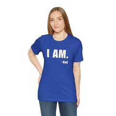 I am Unisex Jersey Short Sleeve Tee