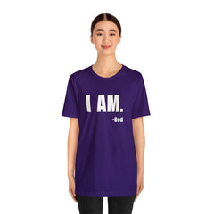 I am Unisex Jersey Short Sleeve Tee