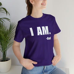 I am Unisex Jersey Short Sleeve Tee