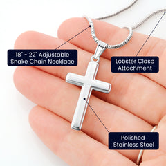 Stainless Cross Necklace For Wife