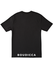 Christian Boudicca Graphic Short Sleeve Black Tee