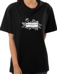 Christian Boudicca Graphic Short Sleeve Black Tee