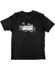 Christian Boudicca Graphic Short Sleeve Black Tee