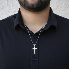 Stainless Cross Necklace For Wife