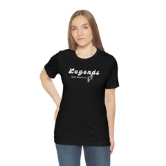 Legends are born in Virginia Cotton-Jersey T-Shirt