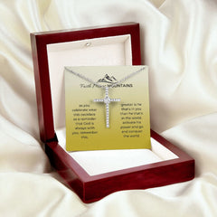 CZ Cross Necklace