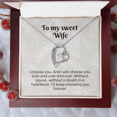 Forever Love Necklace For Wife