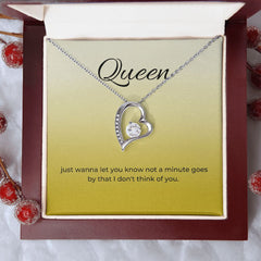 Forever Love Necklace with On Demand Message Card