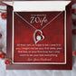 Your Last Everything Forever Love Necklace for Valentines Day Gift
