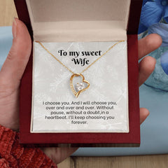 Forever Love Necklace For Wife