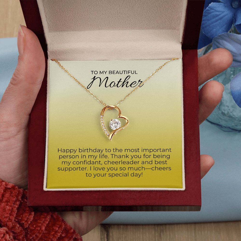 Forever Love Necklace with on Demand Message Card