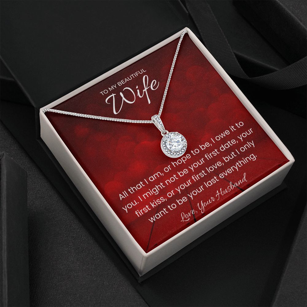 Your Last Everything Eternal Hope Necklace for Valentines Day Gift