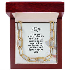 Forever Linked Necklace for Wife