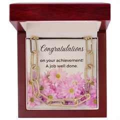 Forever Linked Necklace-Congratulations for her