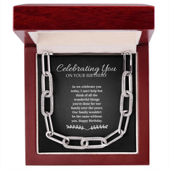 Forever Linked Necklace On Your Birthday
