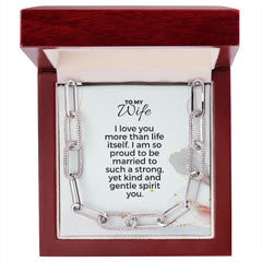Forever Linked Necklace for Wife