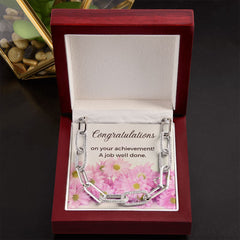 Forever Linked Necklace-Congratulations for her