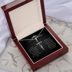 Faith Cross Necklace + MC