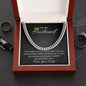 Cuban Linked Chain Necklace For Him on Valentine's Day