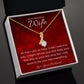 Your Last Everything Alluring Beauty Necklace for Valentines Day Gift