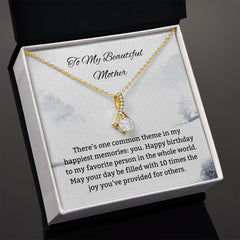 Alluring Beauty Necklace For Mom
