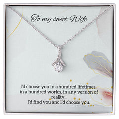Alluring Beauty Necklace For Wife