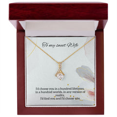 Alluring Beauty Necklace For Wife
