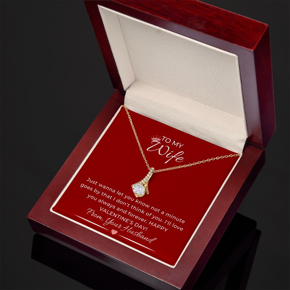 Alluring Beauty Necklace For Her on Valentine's Day