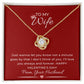 Love Know Necklace For Her on Valentine's Day