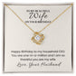 Love Knot Necklace for Wife Birthday
