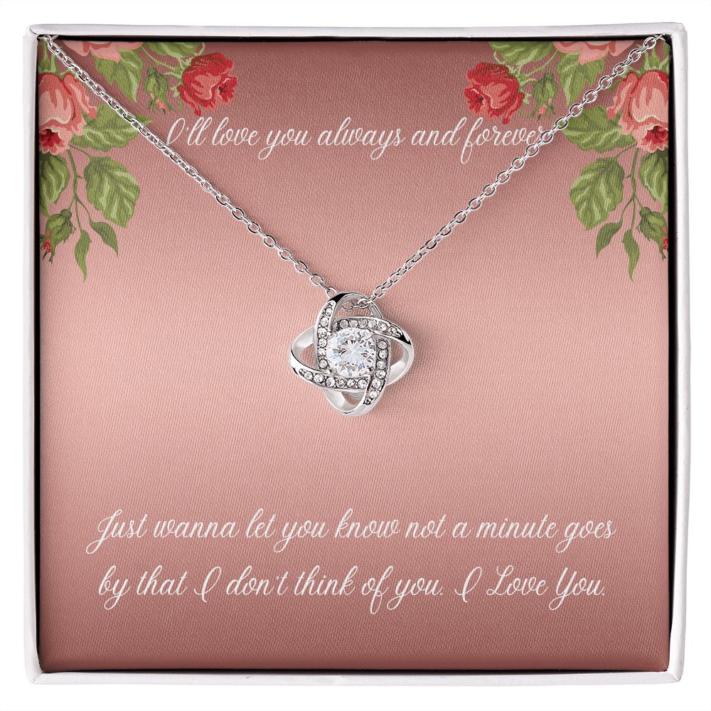 Love Knot Necklace | Gift For Her